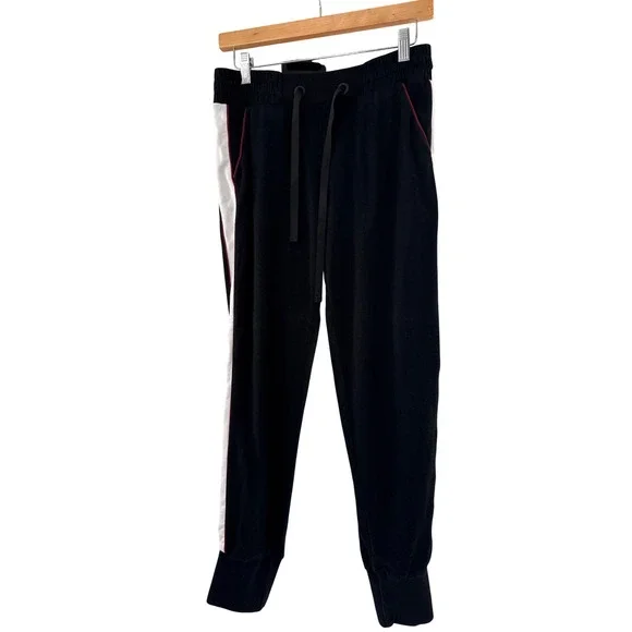 MICHI Black White Red Tracksuit Set Hoodie Joggers Athletic Athleisure Womens S - Picture 5 of 10